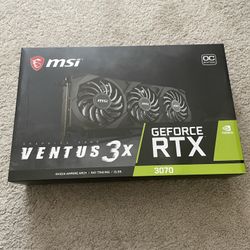 MSI VENTUS 3X Rtx 3070 Non-LHR  FHR