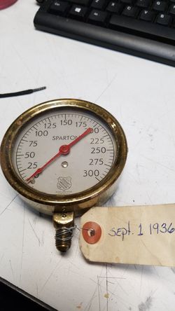 Dresser Ashcroft pressure gauge