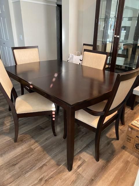 Large Dining Table And Chairs