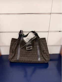Fendi zucchino FF Shoulder Bag