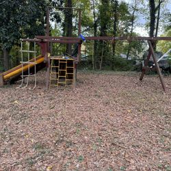 Swing Set With Slide FREE