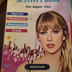 Taylor Swift Activity Book