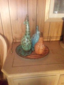 Decorative ceramic plates