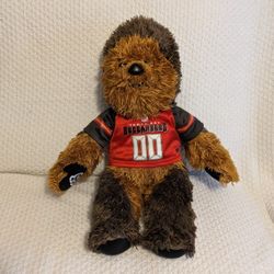 Bear Build A Bear Star Wars Chewbacca Chewie Wookie Tampa Bay Buccaneers Jersey 