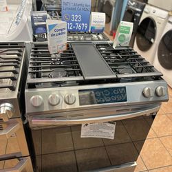Samsung Slide In Gas Range