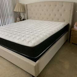 $699 Brand New King Bed Frame With Mattress (Read Description Below)