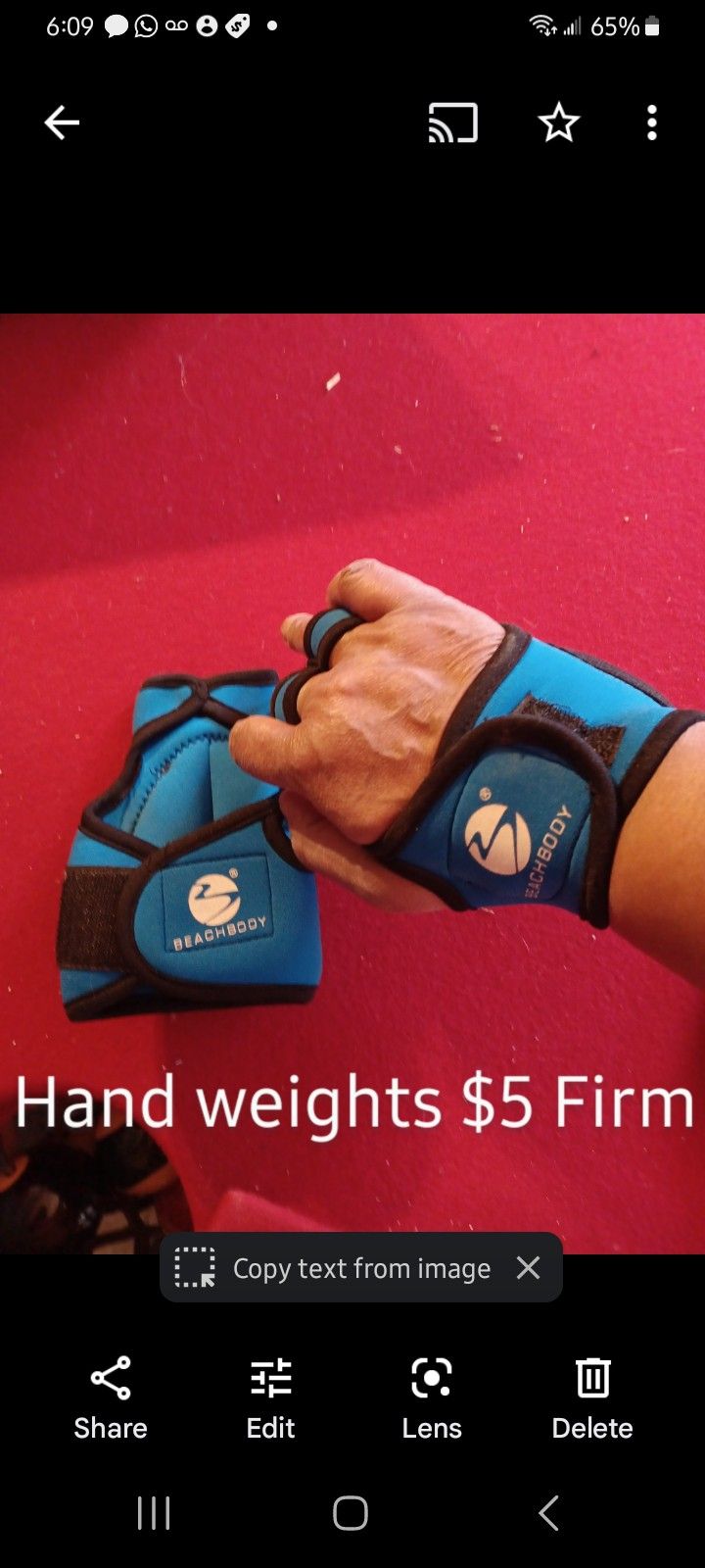 Weights And Exercise Mat