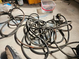 Heavy duty extension cord.