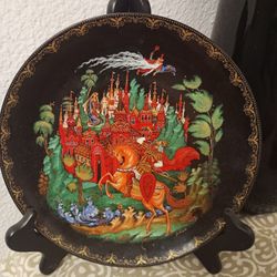 Real Hand painted Decor Plate