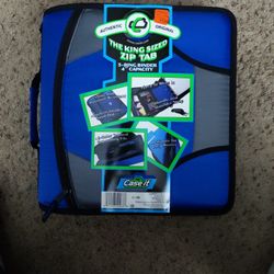 King Sized Zip Tab Binder