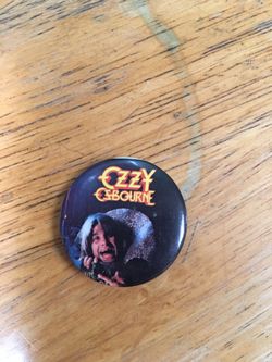 Ozzy Osbourne diary of a madman small button
