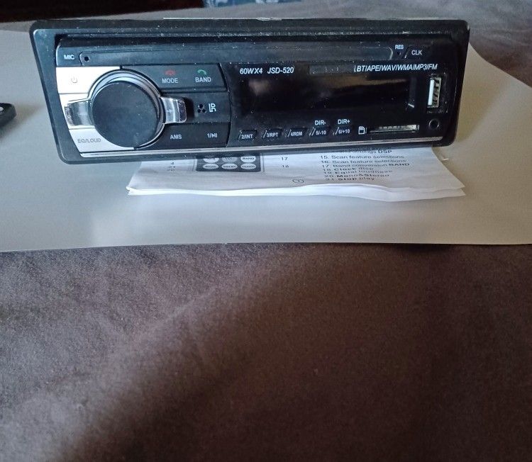 Brand New Car MP3 Player With USB And SD Port With Remote