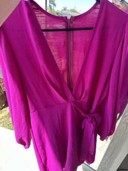 FUCSIA DRESS