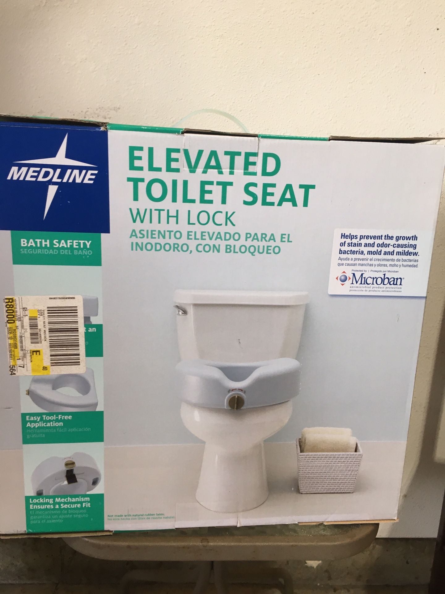Medline Elevated Toliet Seat