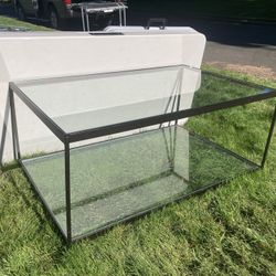 Coffee Table - Metal & Glass