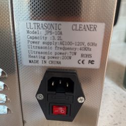 Ultrasonic Cleaner 3.2 L