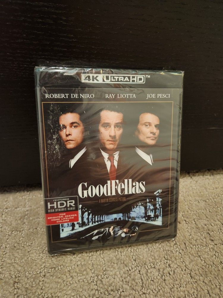 Goodfellas 4k Movie Unopened
