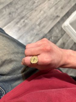 10k Money sign ring