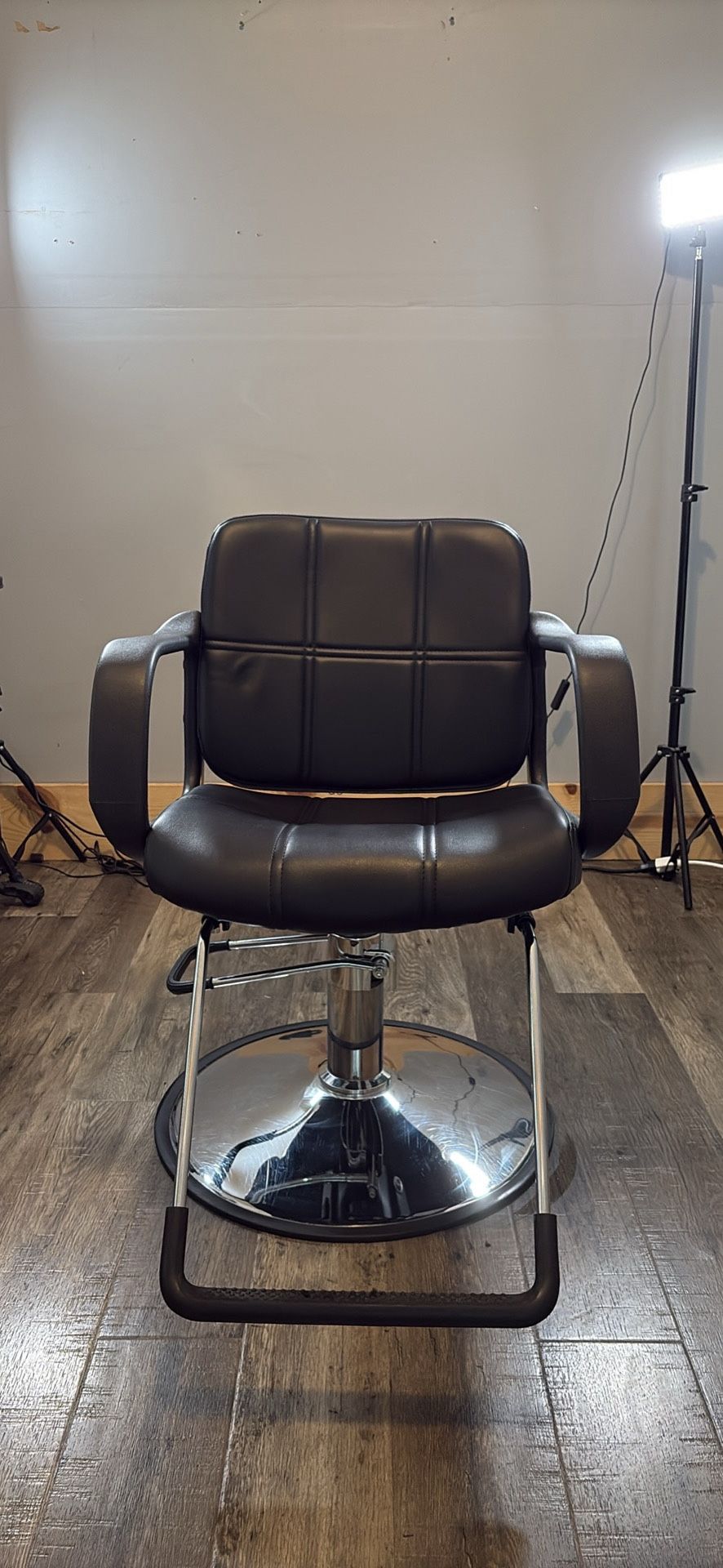 Barber Chair + LED Lights