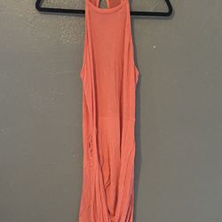 Pink Soft Wrap Dress