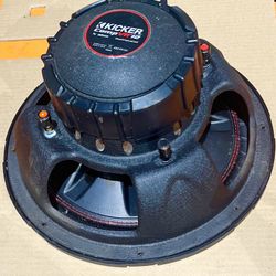 (1) Kicker 12” 🔈 Raw Sub-woofer (400w/4-ohm RMS)