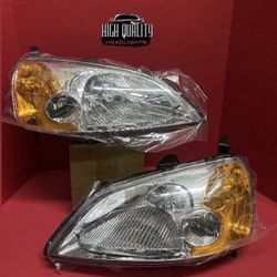 Honda Civic 2001. 2003 headlights.