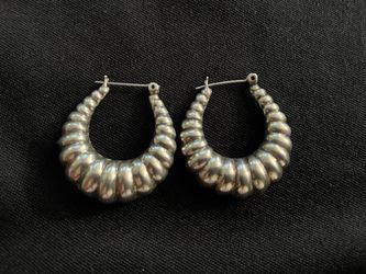 Sterling Silver Hoops