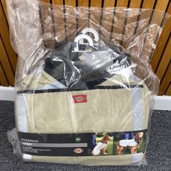 Dickies Dog Workwear Jacket NWT  Size XXL Tan Beige 2 Pcs 