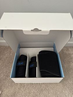 Blue fat freezing system wrap