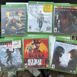 6- Game Xbox One Game Bundle!
