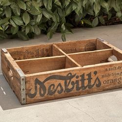 Nesbitt’s Vintage Soda Crate