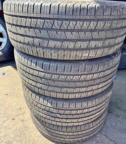 255/45/20 Continental Vendo un set de llantas  con 80% Vida en excelente condiciones de Vida las 4 🫡🤑
 Selling a set of 4 tires with 80% tread life 