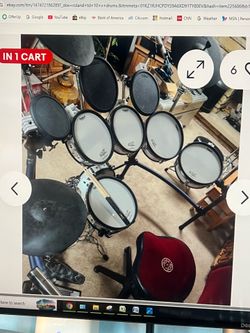 └➤➤➤ Complete Roland TD-10 Electronic Drum Kit & Extra Stuffs