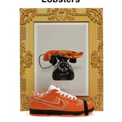 Orange Lobster Dunk SBs Special Box