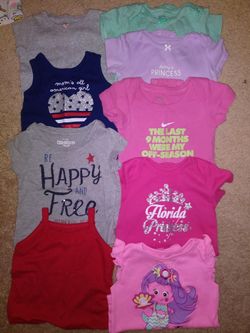 6 to 9 months onesie and shirts