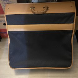 Vintage Garment Bag Luggage