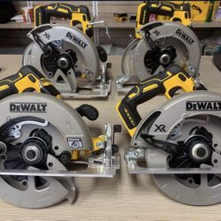 Dewalt New 71/4” Circular Saw XR Brushless ( Tool Only)$140 Each One - Nuevos 