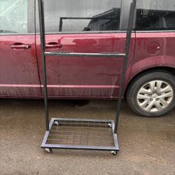 Advertising Stand Has Wheels Lite Weight 