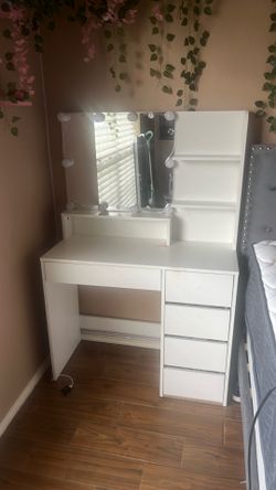 White Vanity