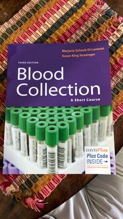 Blood collection A Short Course 3rd Edition
