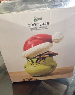 The Grinch Cookie Jar by Typo