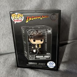 Funko Pop ! Exclusive Die-cast Collectible Indiana Jones 08 