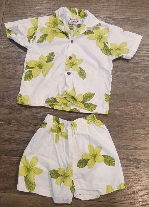 2T Hawaiian Outfit 
