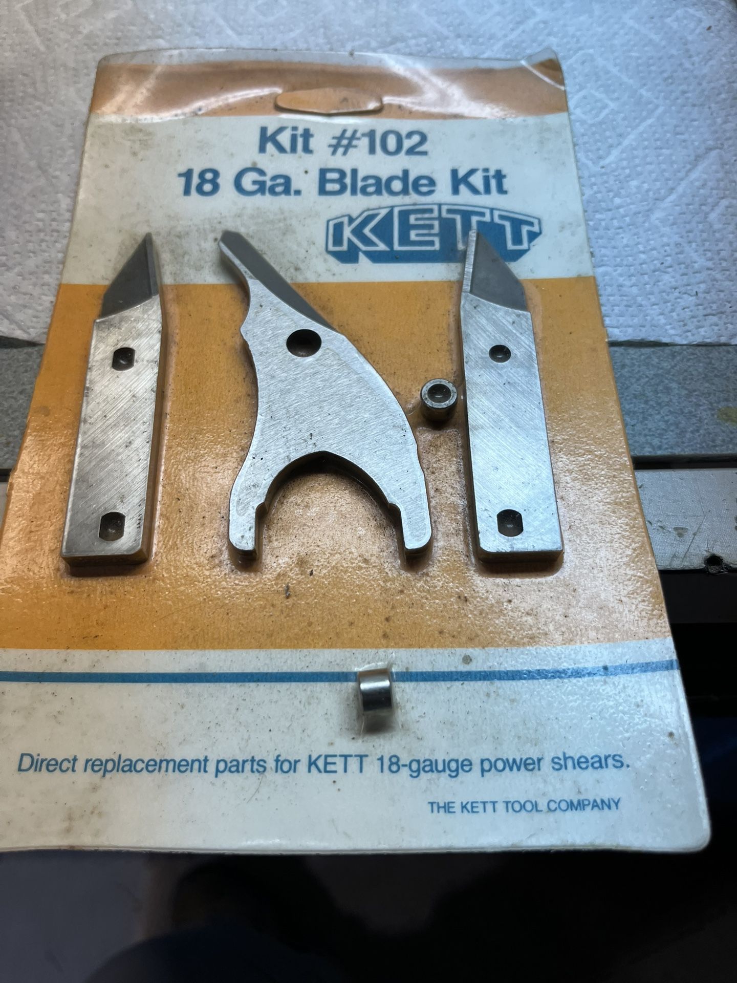 New Kett Kit #102 18 Ga. Blade Kit