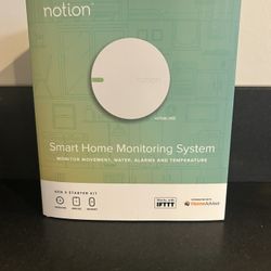 Notion Smart Home Monitoring Starter Kit