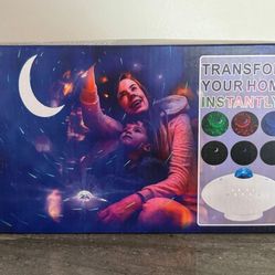 LED Galaxy Light Projector. New in box