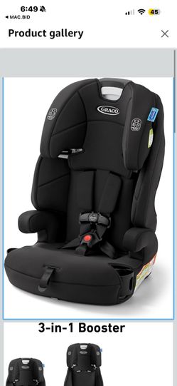 Graco Tranzitions 3-in-1 Harness Booster Car Seat, Forward Facing Car Seat, Highback, to Backless Booster, Proof
