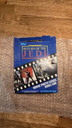 Topps Star Wars Return of the Jedi Trading Card Box