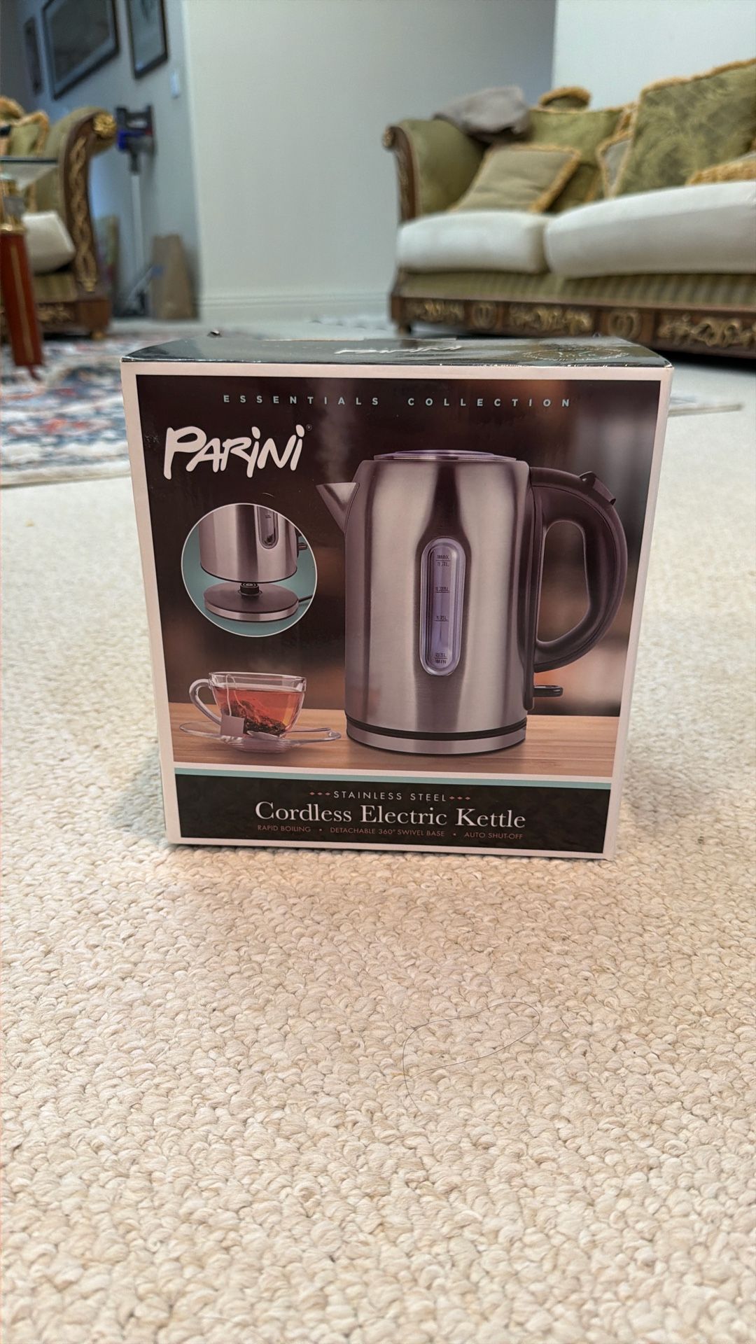 Parini Cordless Electric Kettle