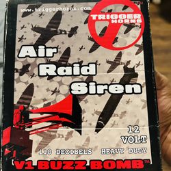 Air Raid Chevy Bomb Siren